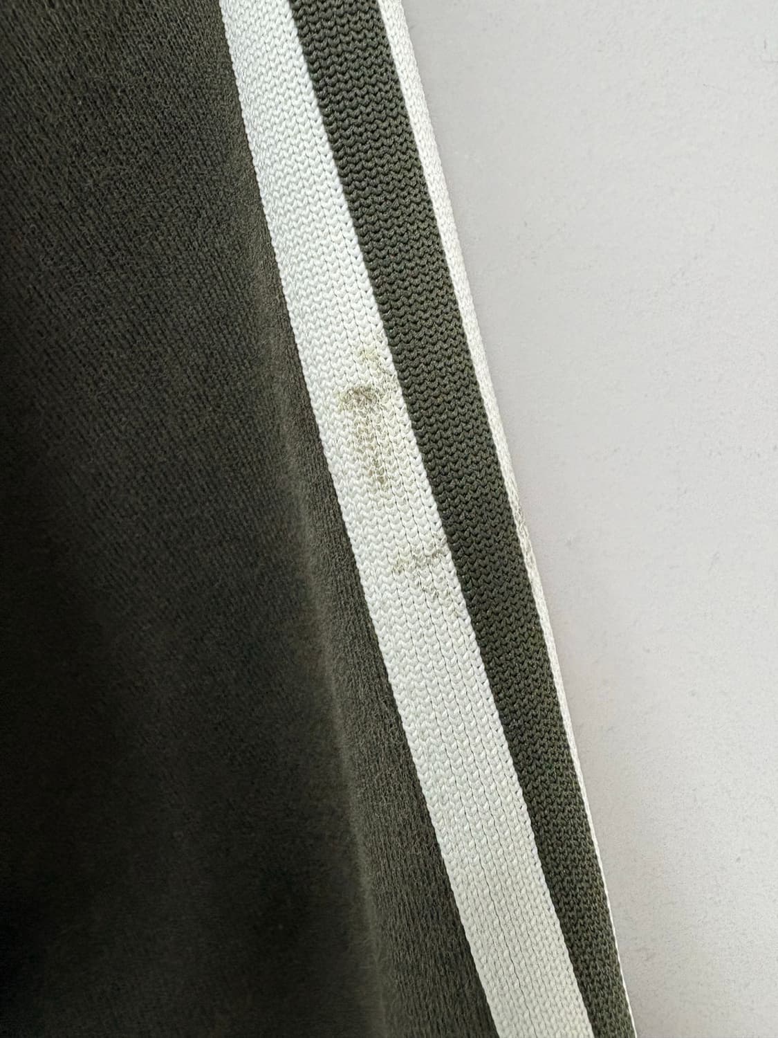 아디다스 카키 털 후드집업 A3027 상품이미지7