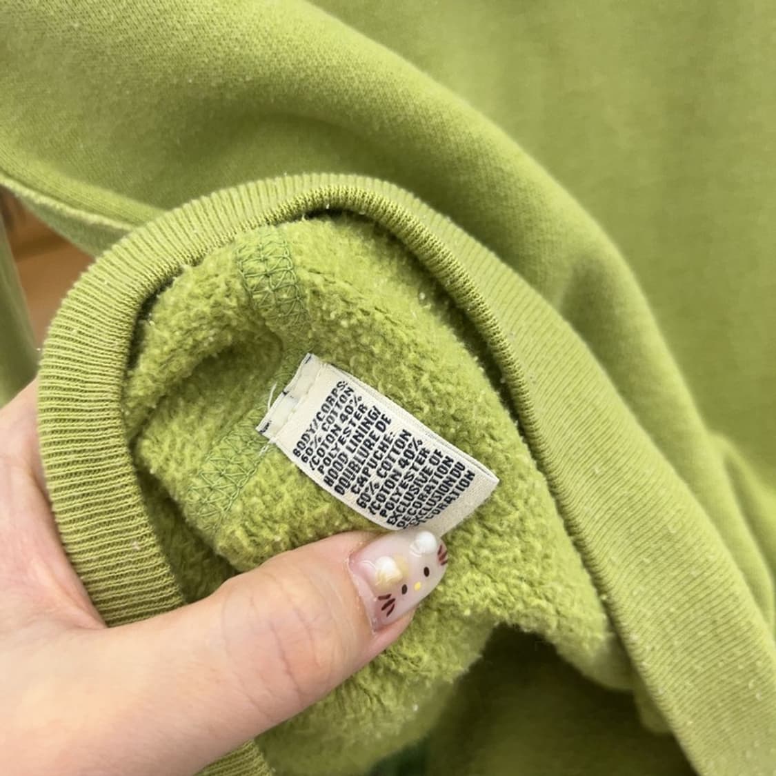 아베크롬비 Y2K 빈티지 약기모 후드집업 85 C06209 상품이미지4