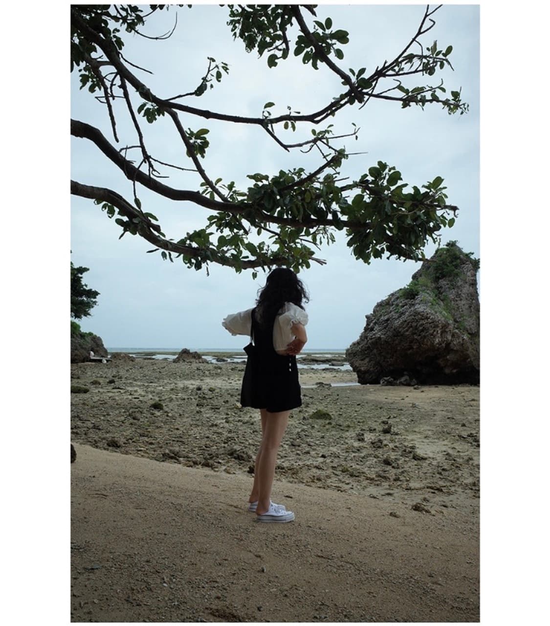 freckle sora blouse 프레클 랩 레이스 퍼프 크롭 제니 상품이미지5