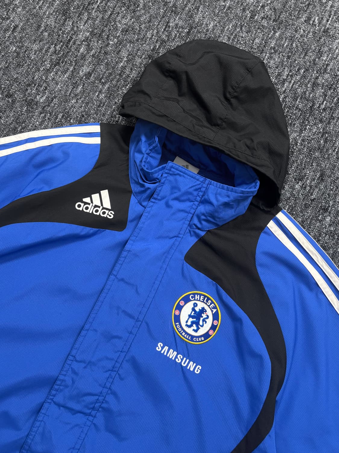 아디다스 08-09 첼시 삼성 블루 바람막이 자켓 상품이미지5