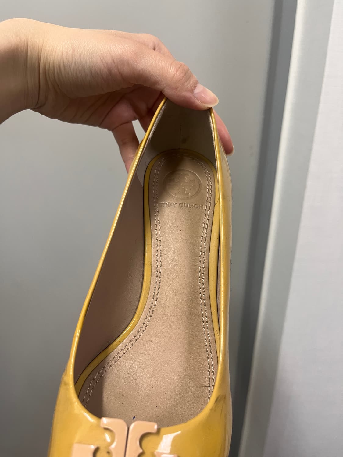 ToryBurch yellow wedge heel 상품이미지8