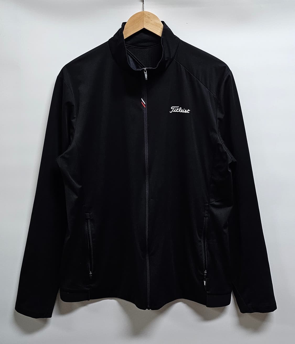 타이틀리스트 블랙 골프 바람막이 자켓 XL 정품 상품이미지1