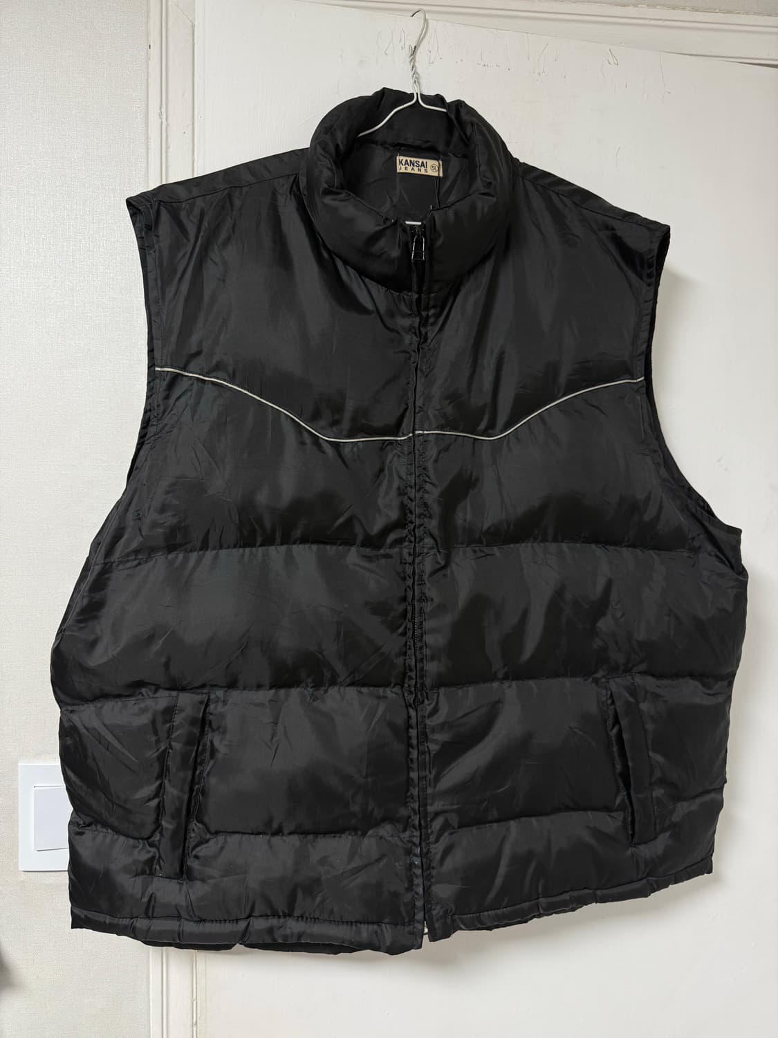 KANSAI JEANS 오버핏 푸퍼 패딩베스트 상품이미지2