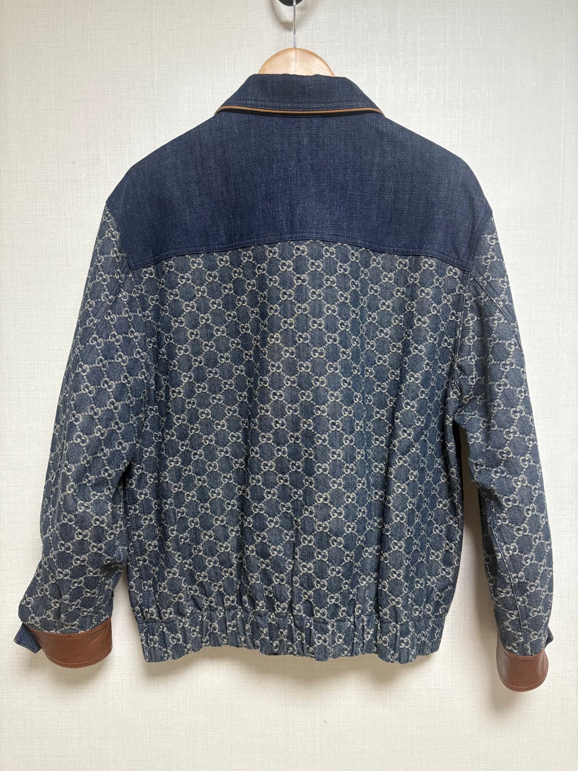 [44/새상품급] 구찌 자카드 오가닉 데님 자켓 상품이미지2