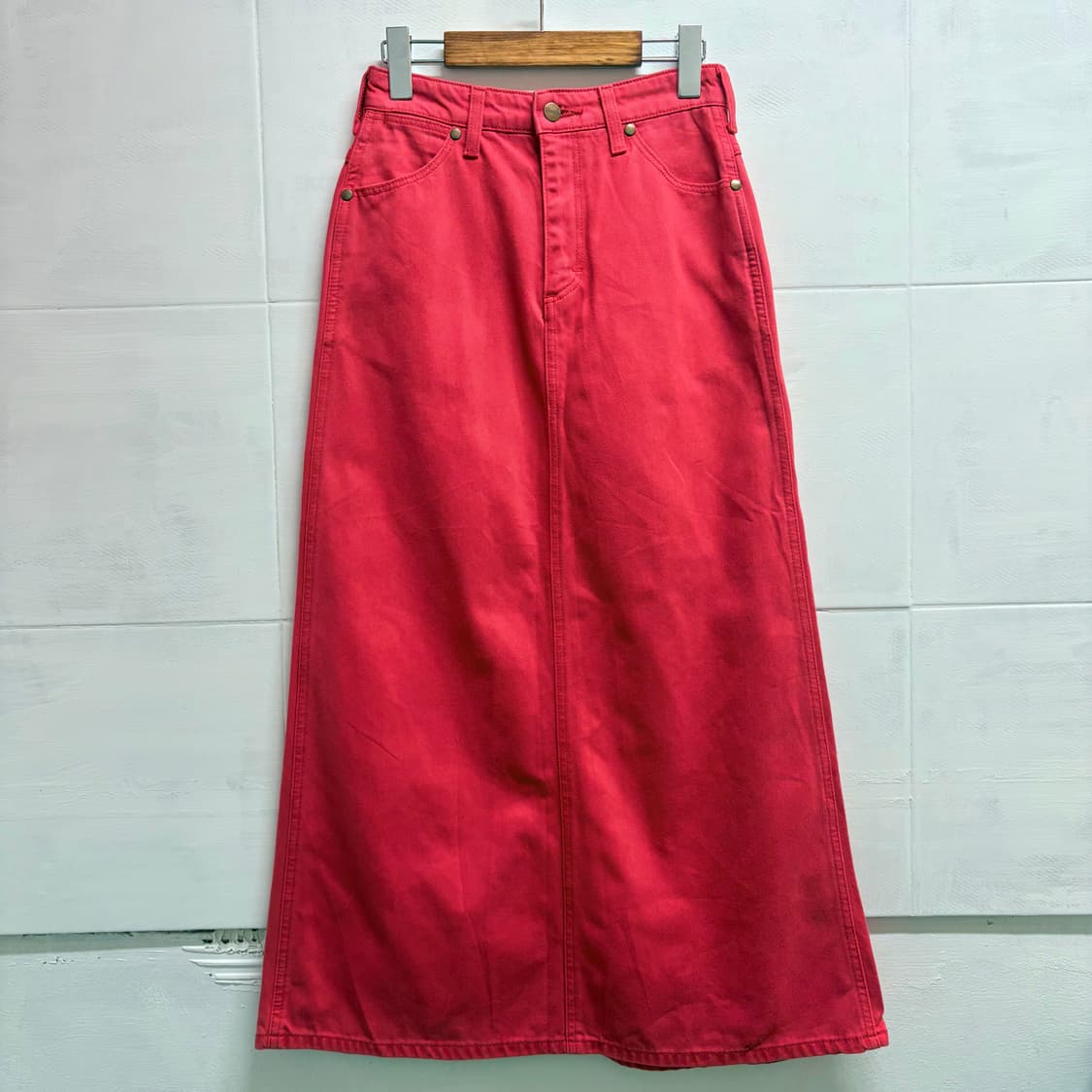 Wrangler 랭글러 데님 롱 스커트 JAPAN (M) 상품이미지3