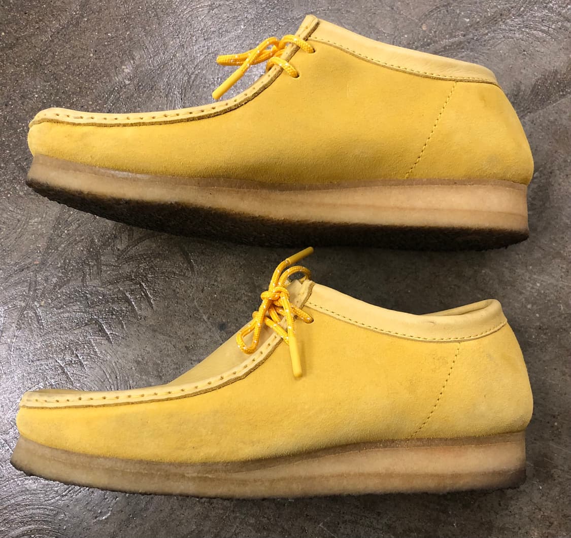 클락스 왈라비 옐로우 스웨이드 270 상품이미지3