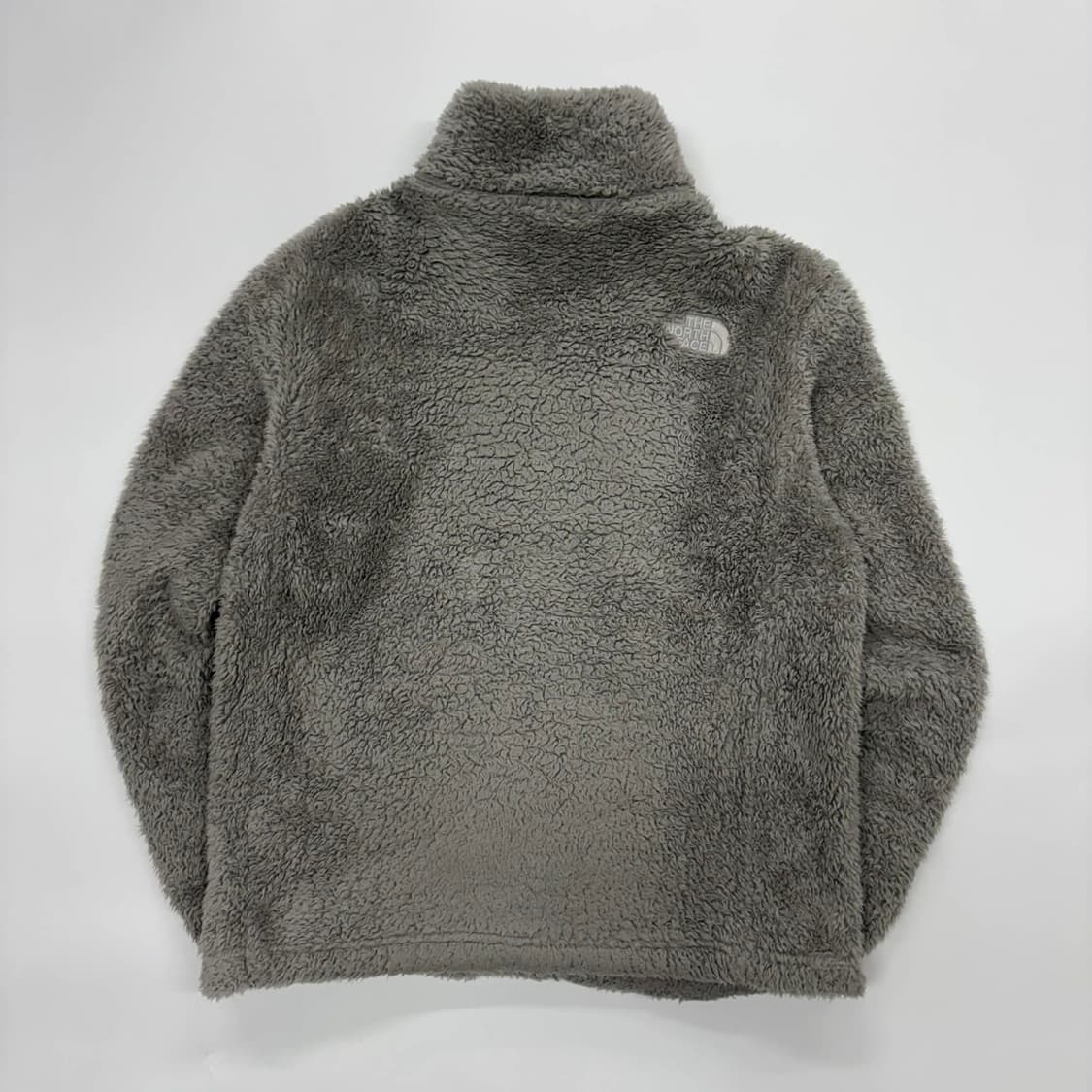 노스페이스 그레이 걸즈 플리스 자켓 쉐르파 후리스(XS) 상품이미지3