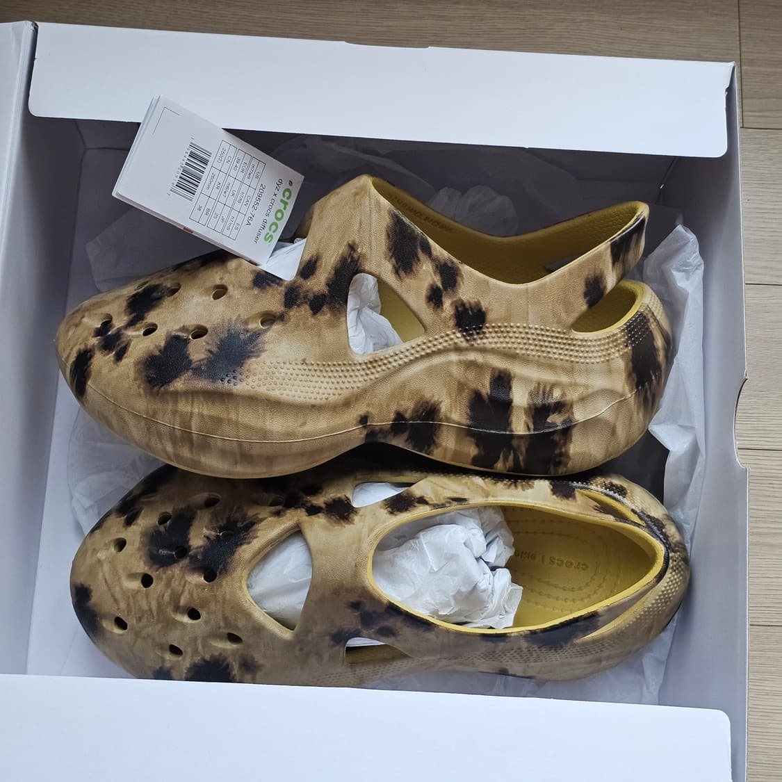 260 새제품) 크록스 x 딩윤장 디퓨저 클로그 데저트 이지 샌들 슬리퍼 상품이미지3