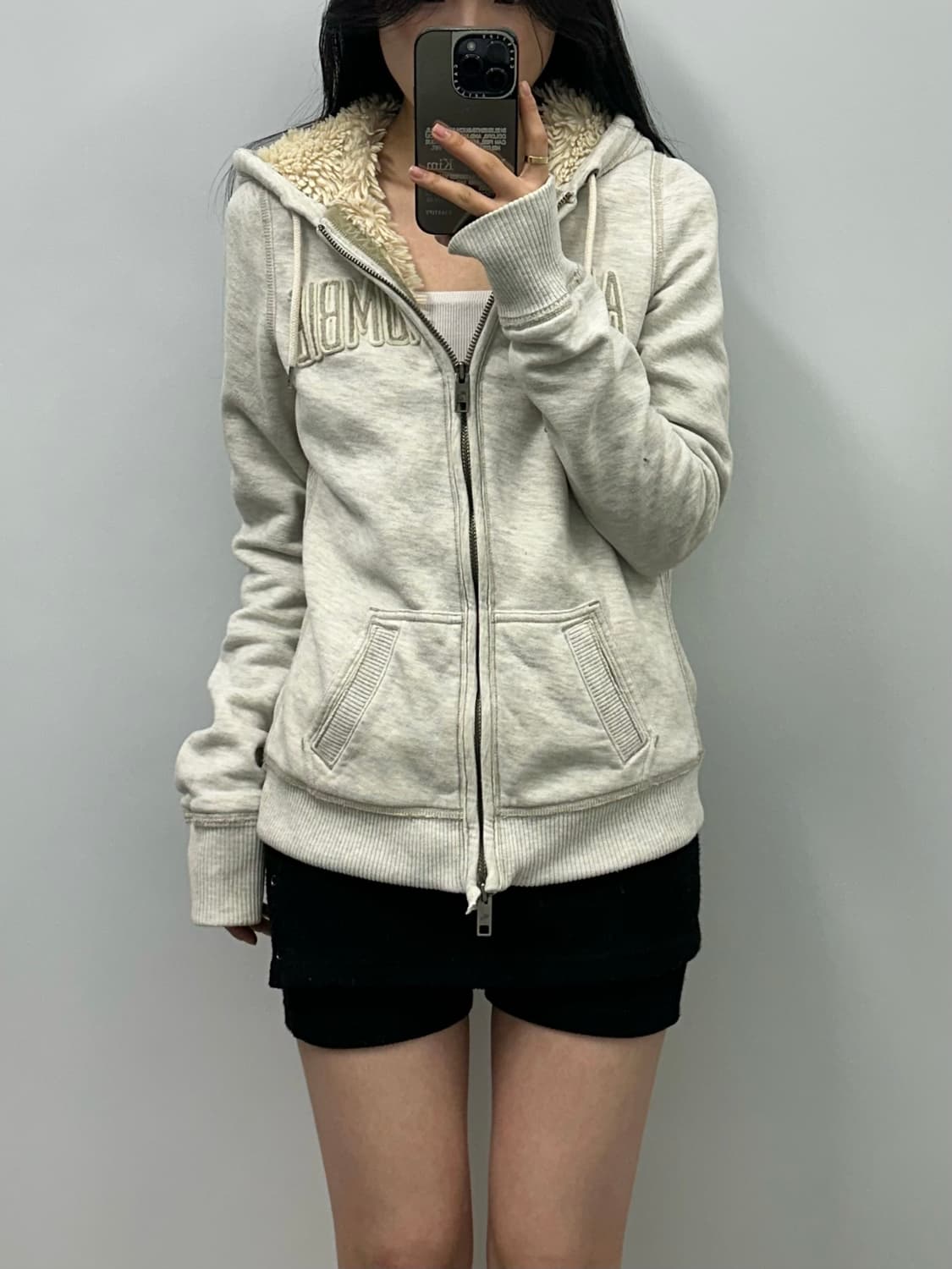 아베크롬비 y2k 와투케 울프조 백메란지 후드집업 상품이미지1