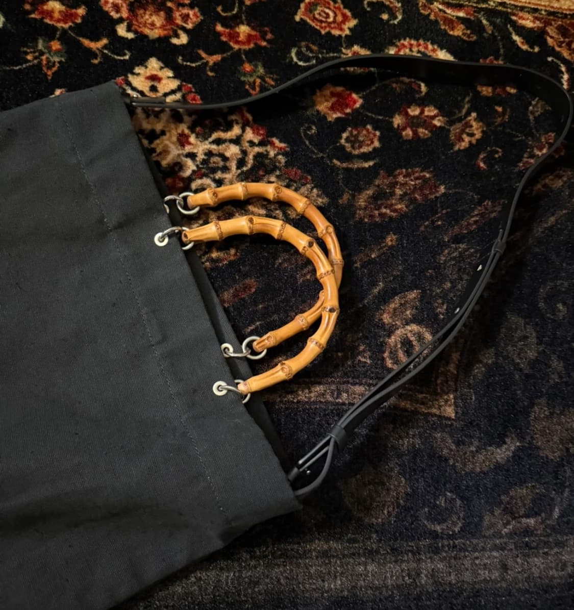 질샌더 뱀부 토트백 크로스백 상품이미지5