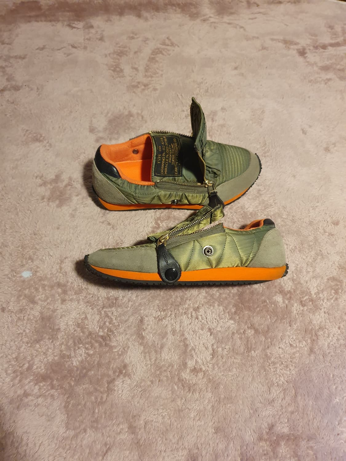 Kapital ma-1 khaki shoes 상품이미지1