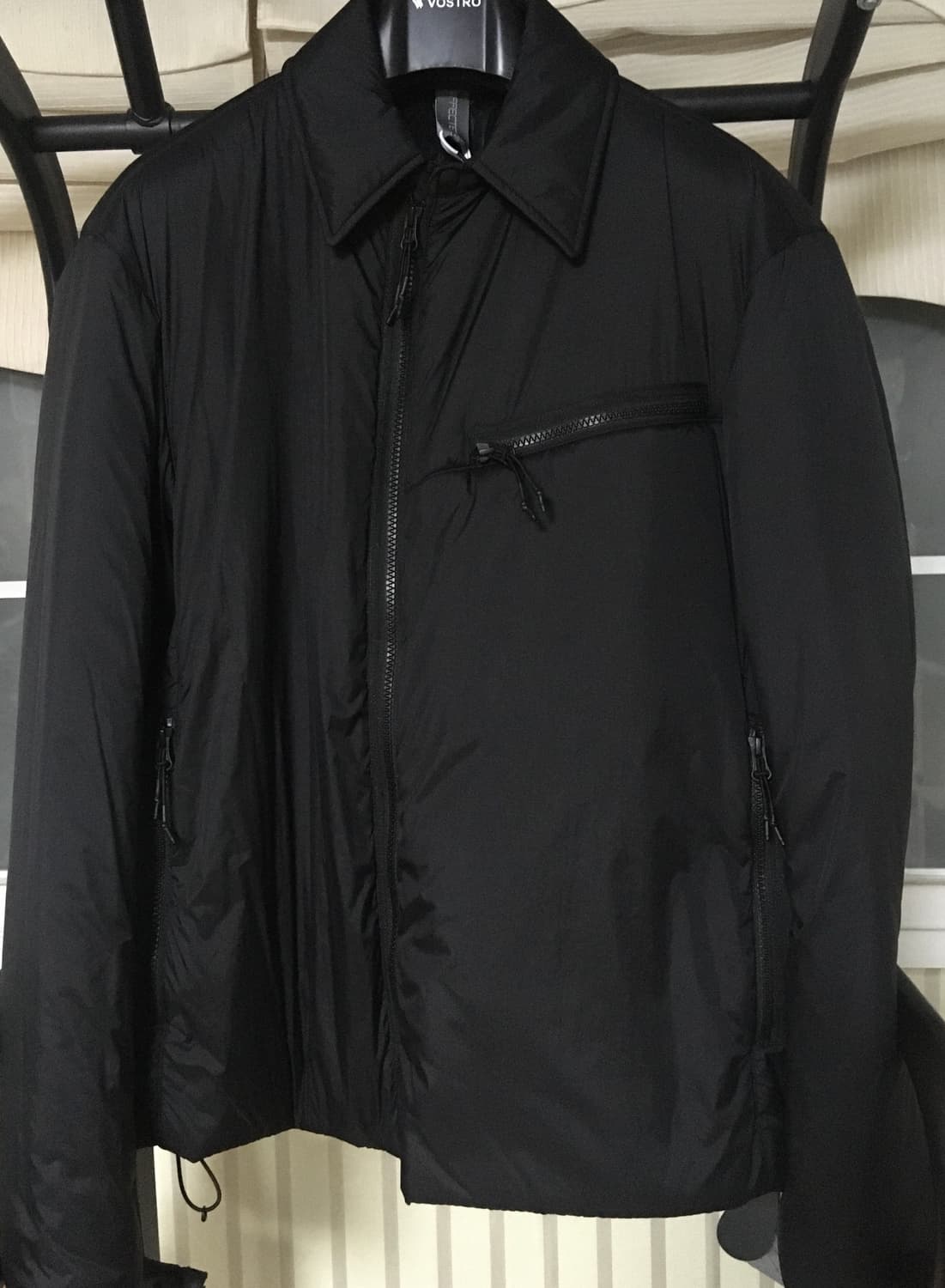 언어펙티드 패디드 셔츠 자켓 블랙 판매합니다 상품이미지5