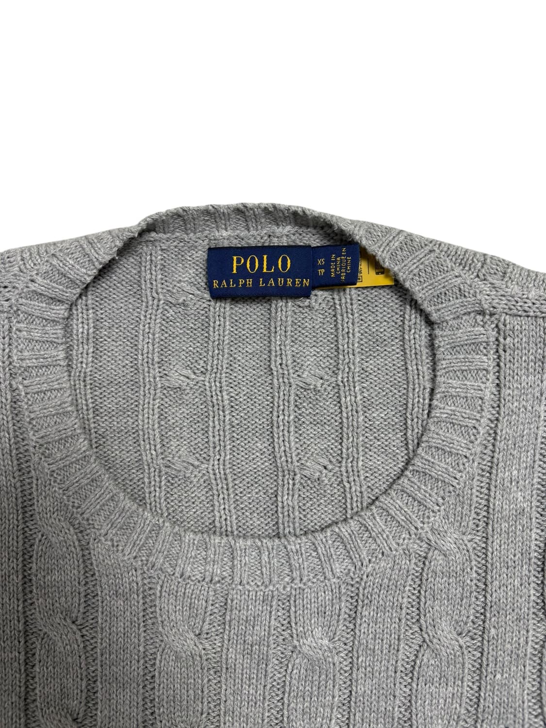 폴로 랄프로렌 포니 꽈배기 니트 그레이 상품이미지6