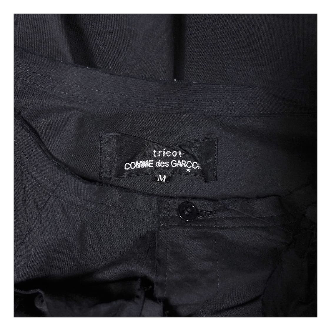 [M]COMMEDESGARCONS 꼼데가르송 플라워 프릴 블라우스 상품이미지9