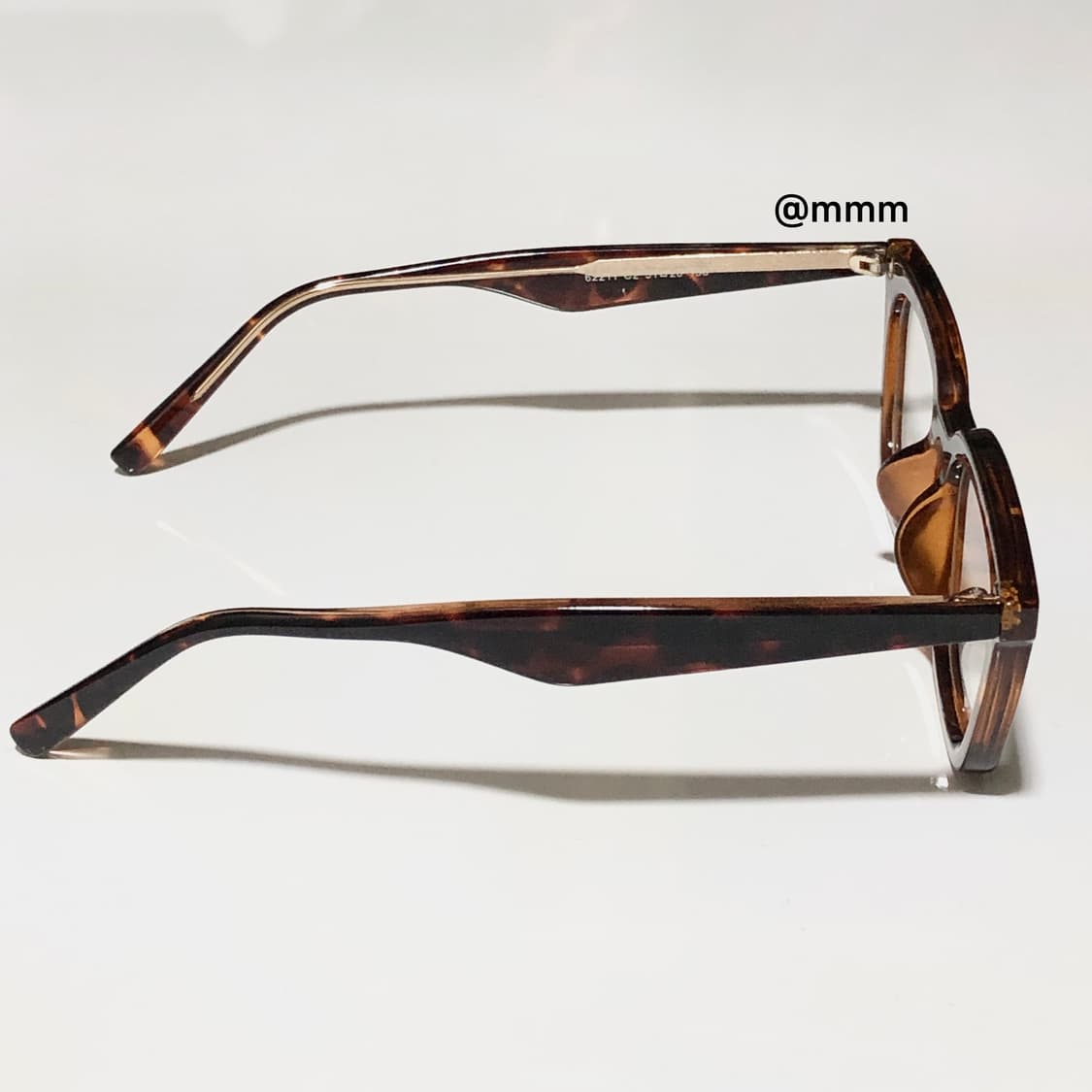 (Unisex)로랑 레오파드 스퀘어 안경 상품이미지7