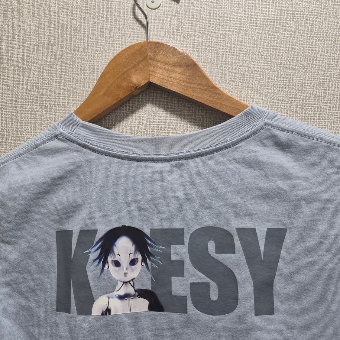 (0) 산산기어  koesy 코에시 타이틀 로고 크롭 티셔츠 상품이미지6