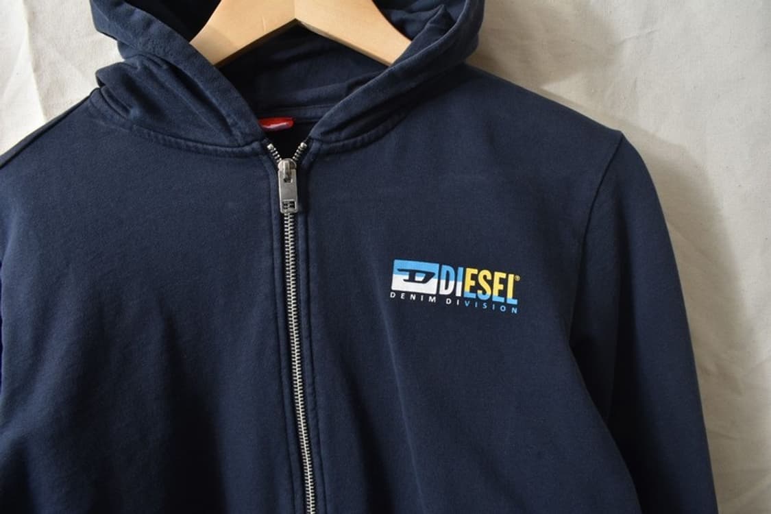 디젤 큐알 후드 집업 자켓 M0369 상품이미지3