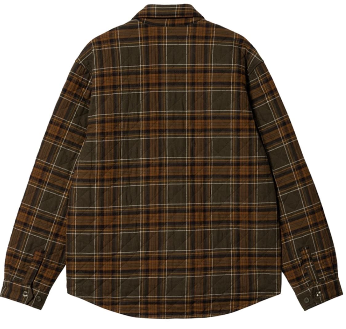 칼하트 wip 와일스 체크 셔츠 자켓 하이랜드 L 상품이미지2