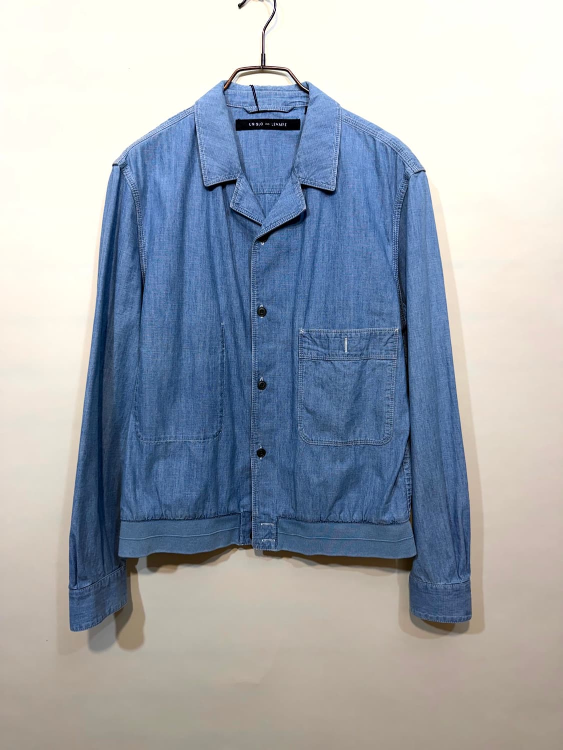 UNIQLO x LEMAIRE 16ss 샴브레이 블루종  상품이미지1
