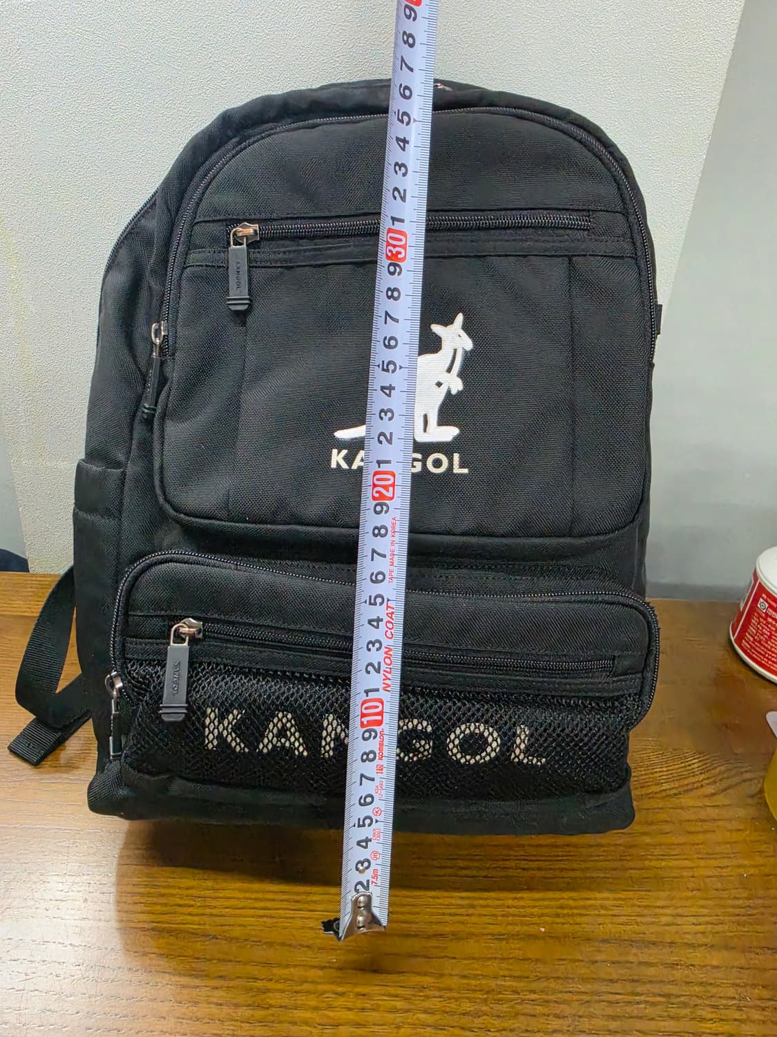 캉골 블랙 백팩 상품이미지2