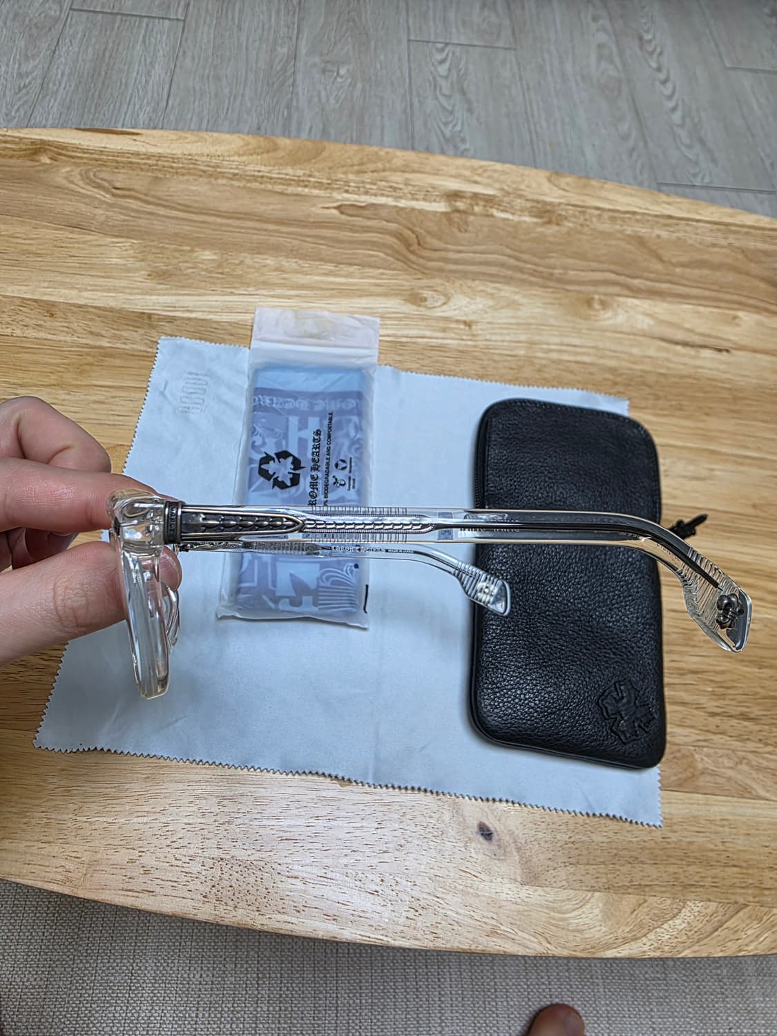 크롬하츠 처프처프 실버 크리스탈(실사용5회) 상품이미지2