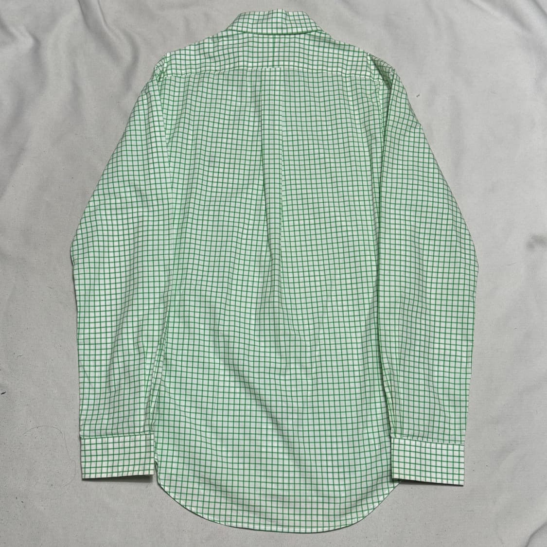 S 폴로랄프로렌 슬림핏 그린 체크 셔츠 상품이미지3