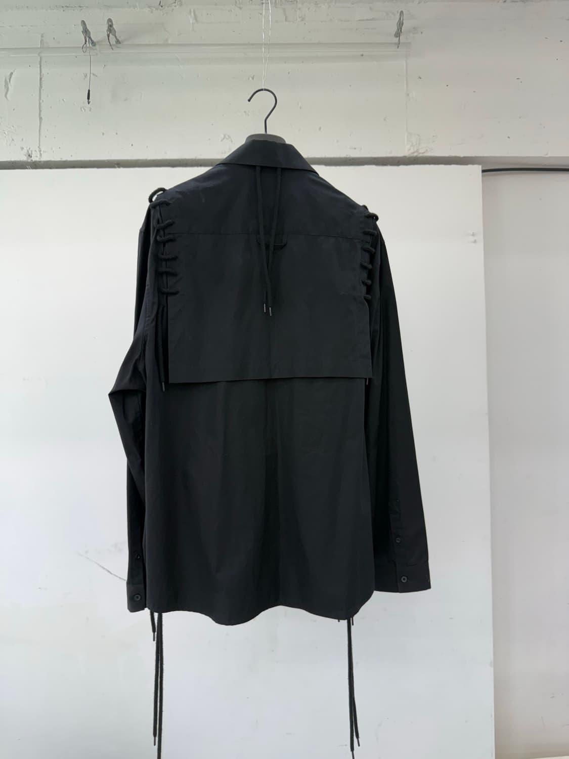 Craig green / black stringed shirt / M  상품이미지2