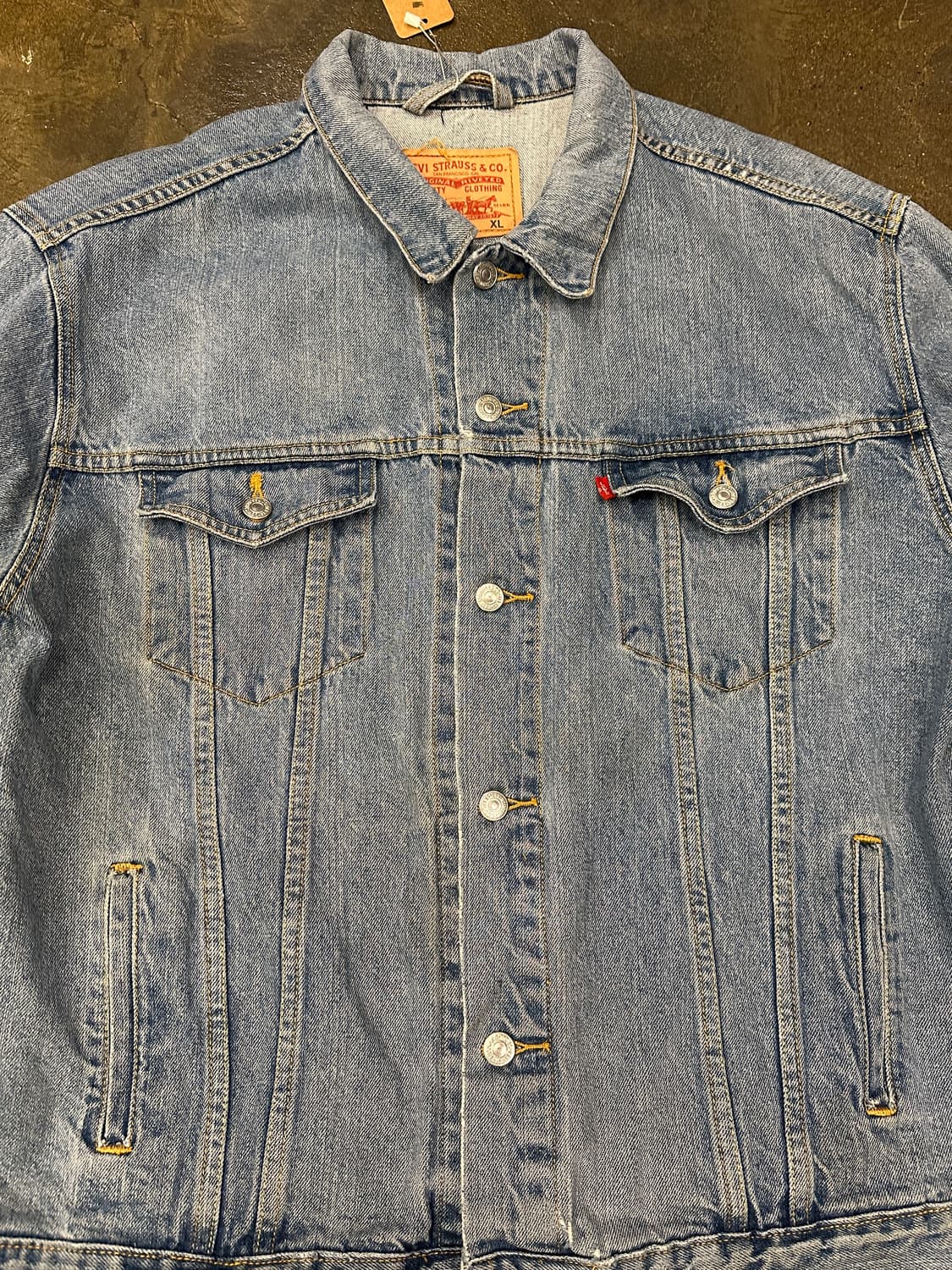 Levis 리바이스 70507 데님 트러커 자켓 XL 상품이미지3