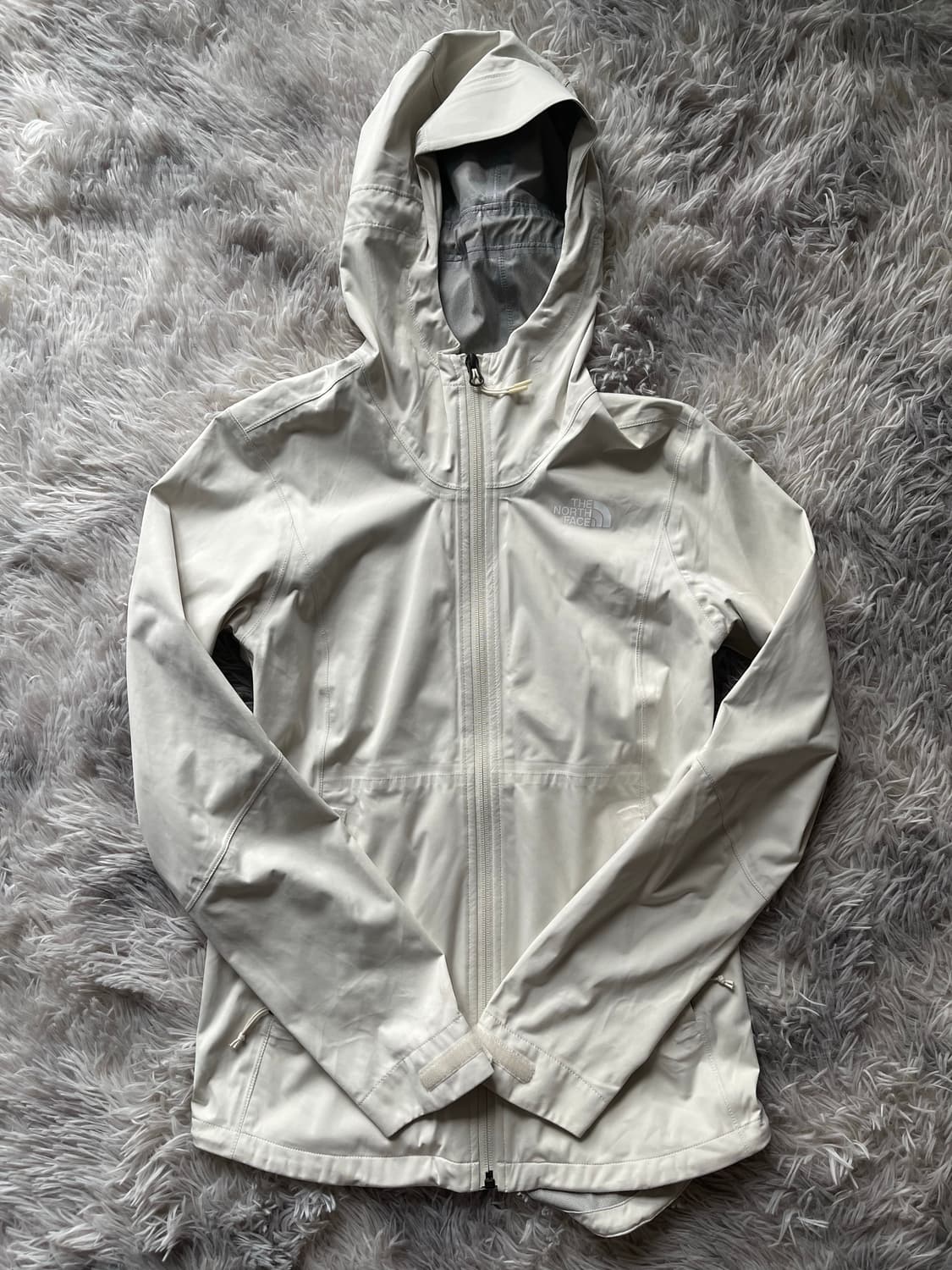 노스페이스 화이트 바람막이 자켓 상품이미지1