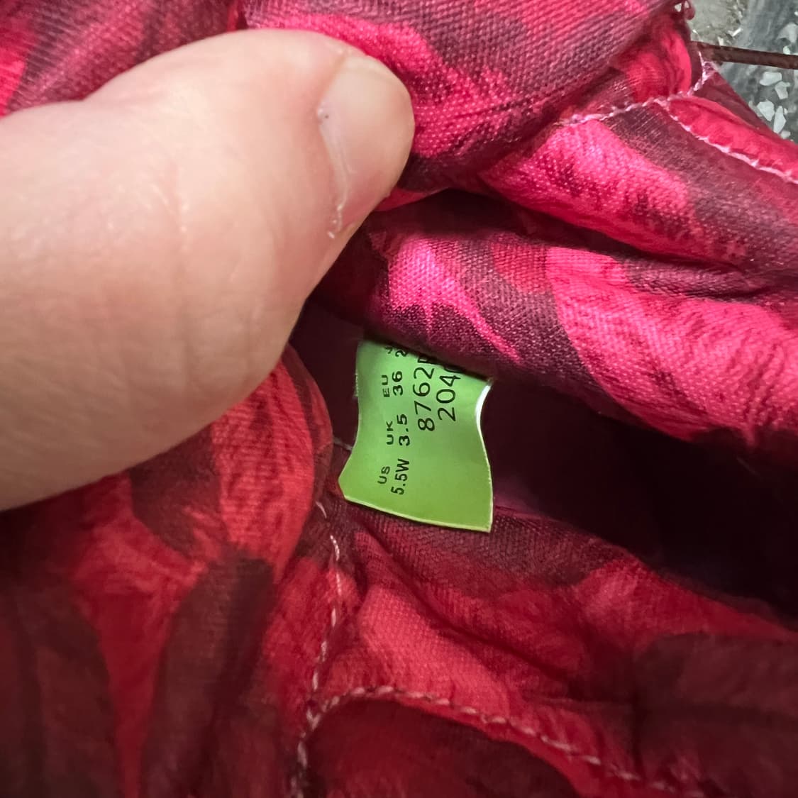 팀버랜드 롤탑 핫핑크 부츠 상품이미지7