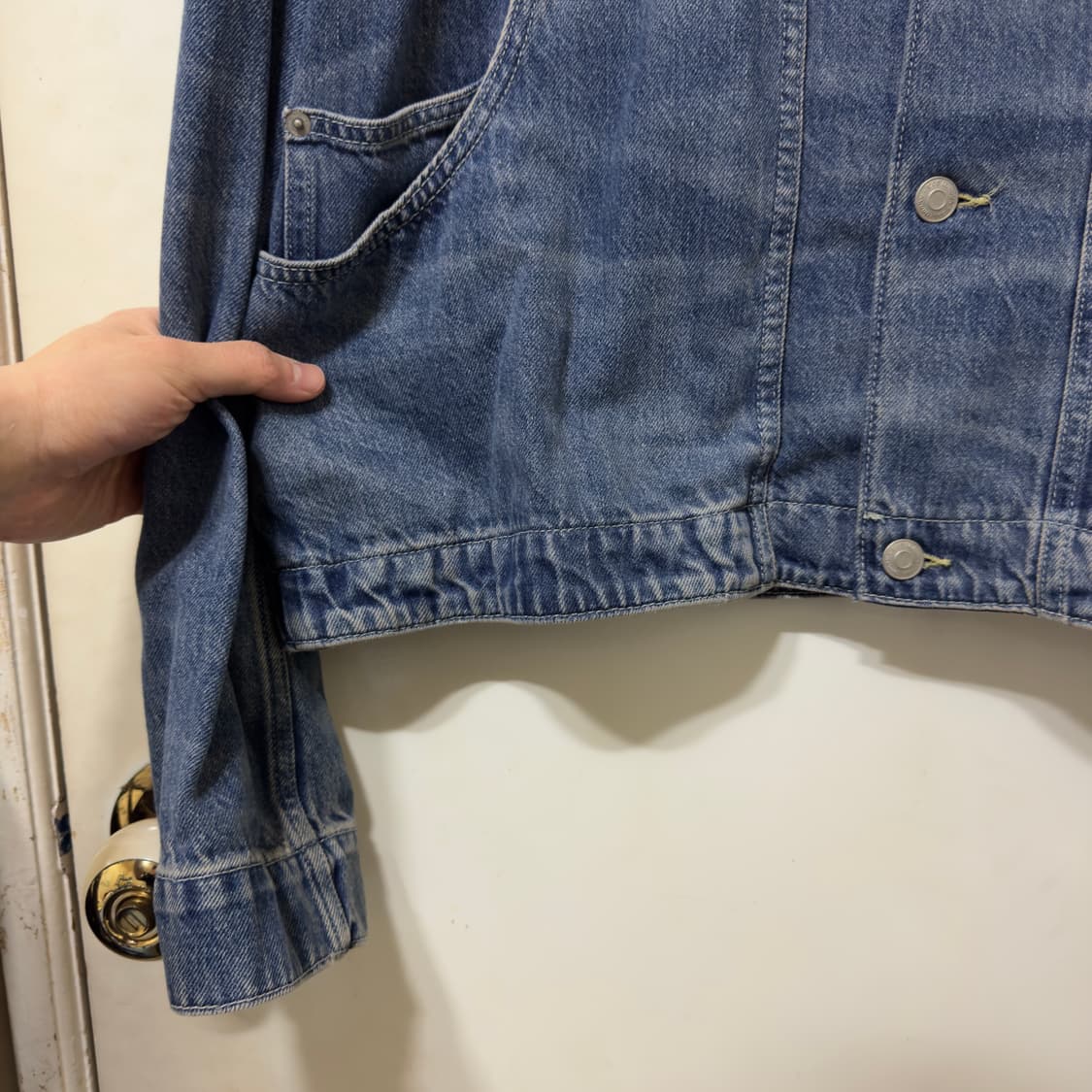 COS 오가닉 데님 자켓 L사이즈 상품이미지4