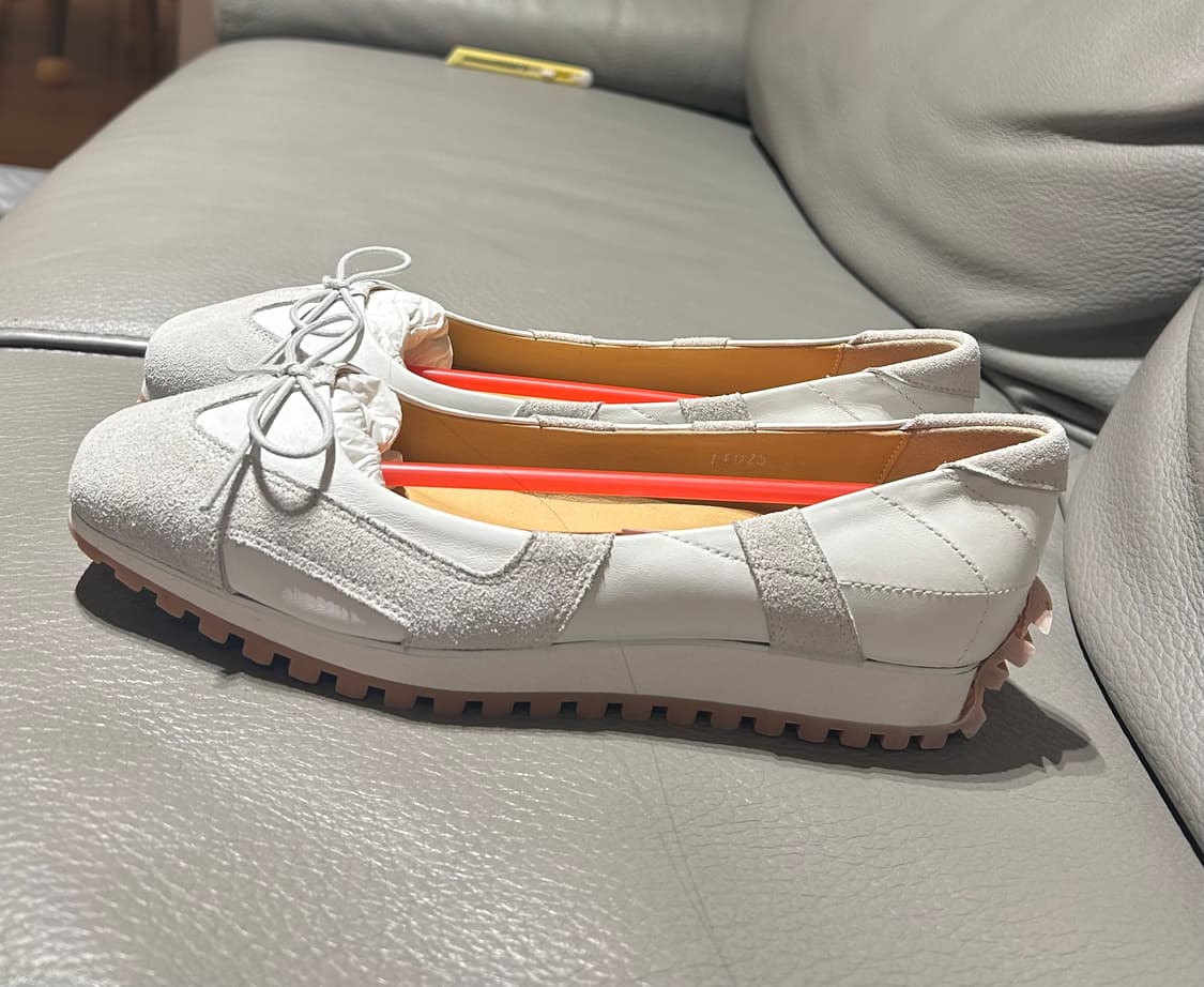 네거티브쓰리 플랫슈즈 그레이 발레코어 상품이미지4