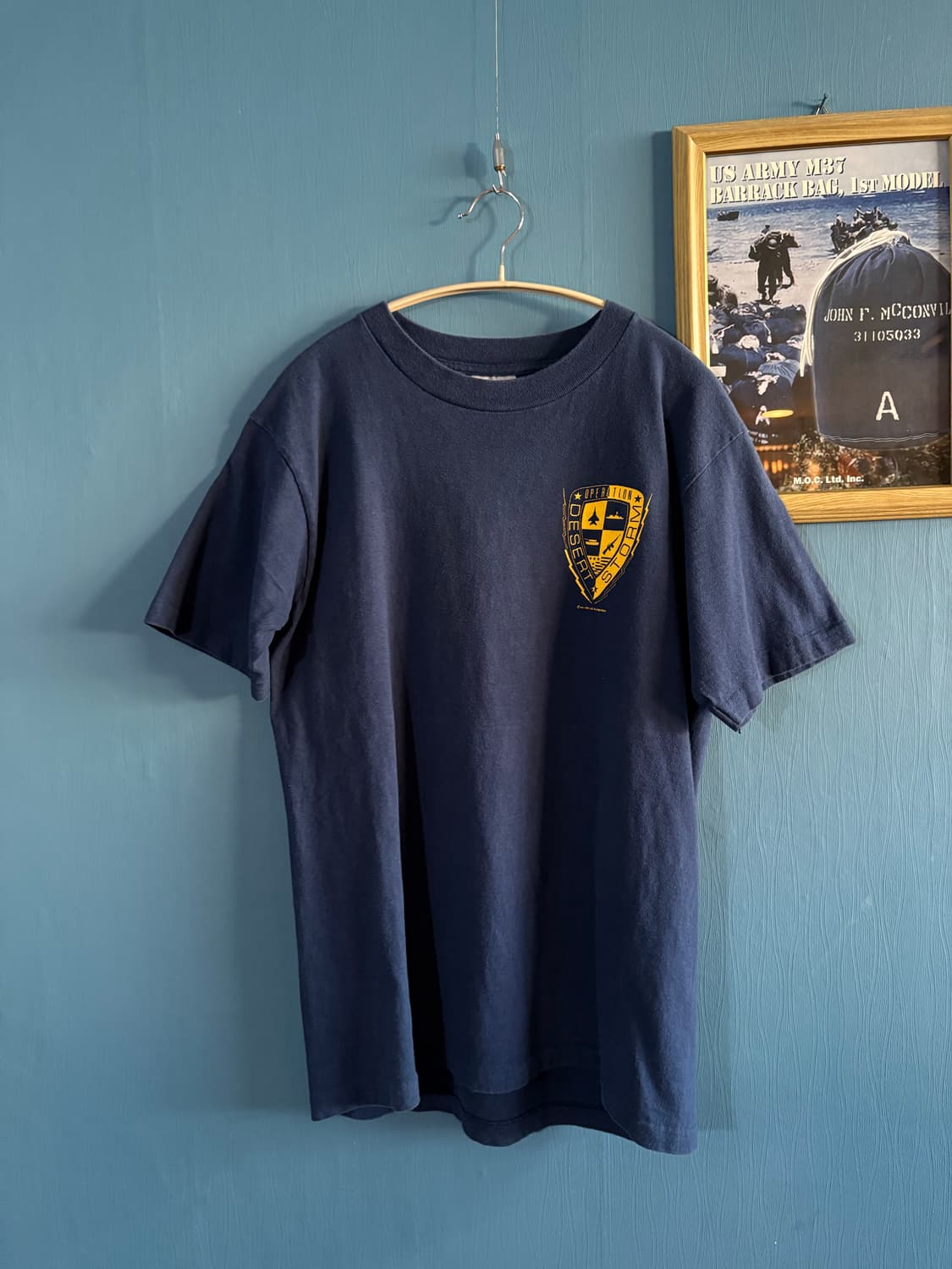 90‘s Desert storm Single stich T-shirt. 상품이미지1