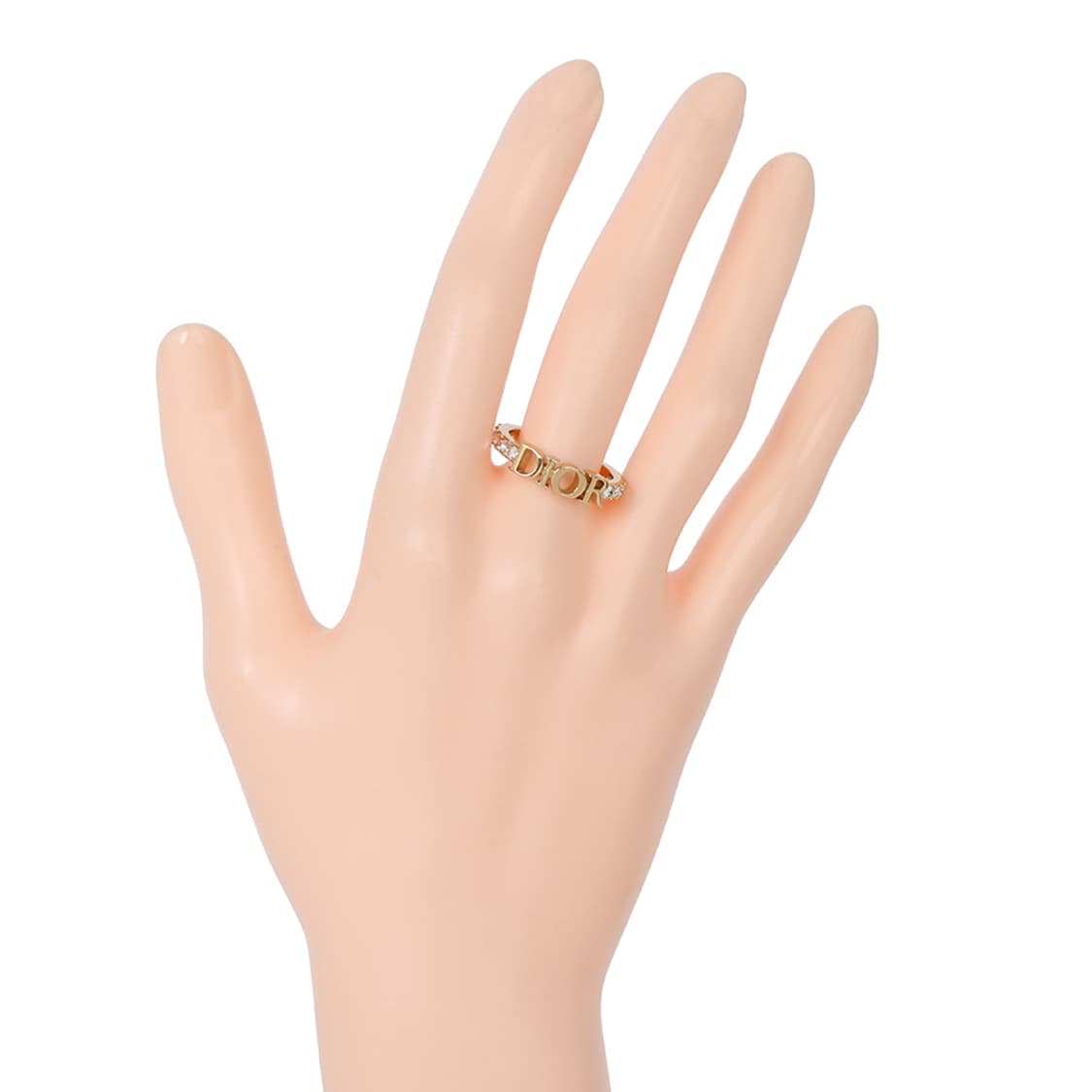 디올 레볼루션 반지 골드 피니시 스파클링 크리스탈 링 R1009DVOCY 상품이미지4