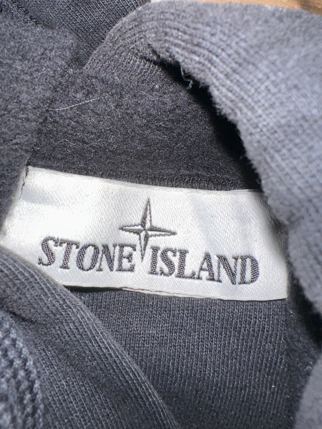 스톤아일랜드 스웨트셔츠 후드 블랙 XL 상품이미지8