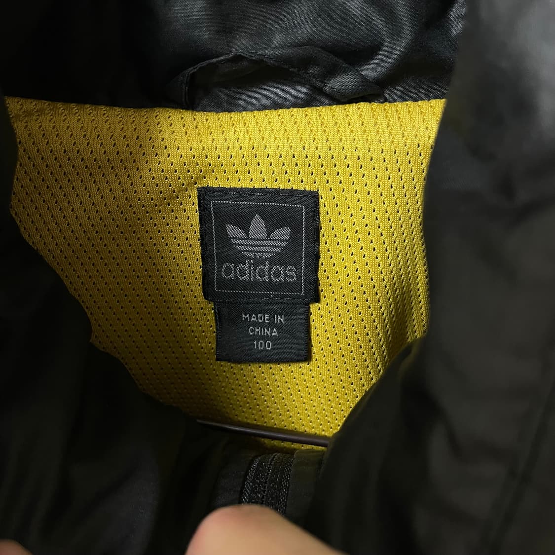 [ L ] 아디다스 올드스쿨 유로파 로고 바람막이 상품이미지4