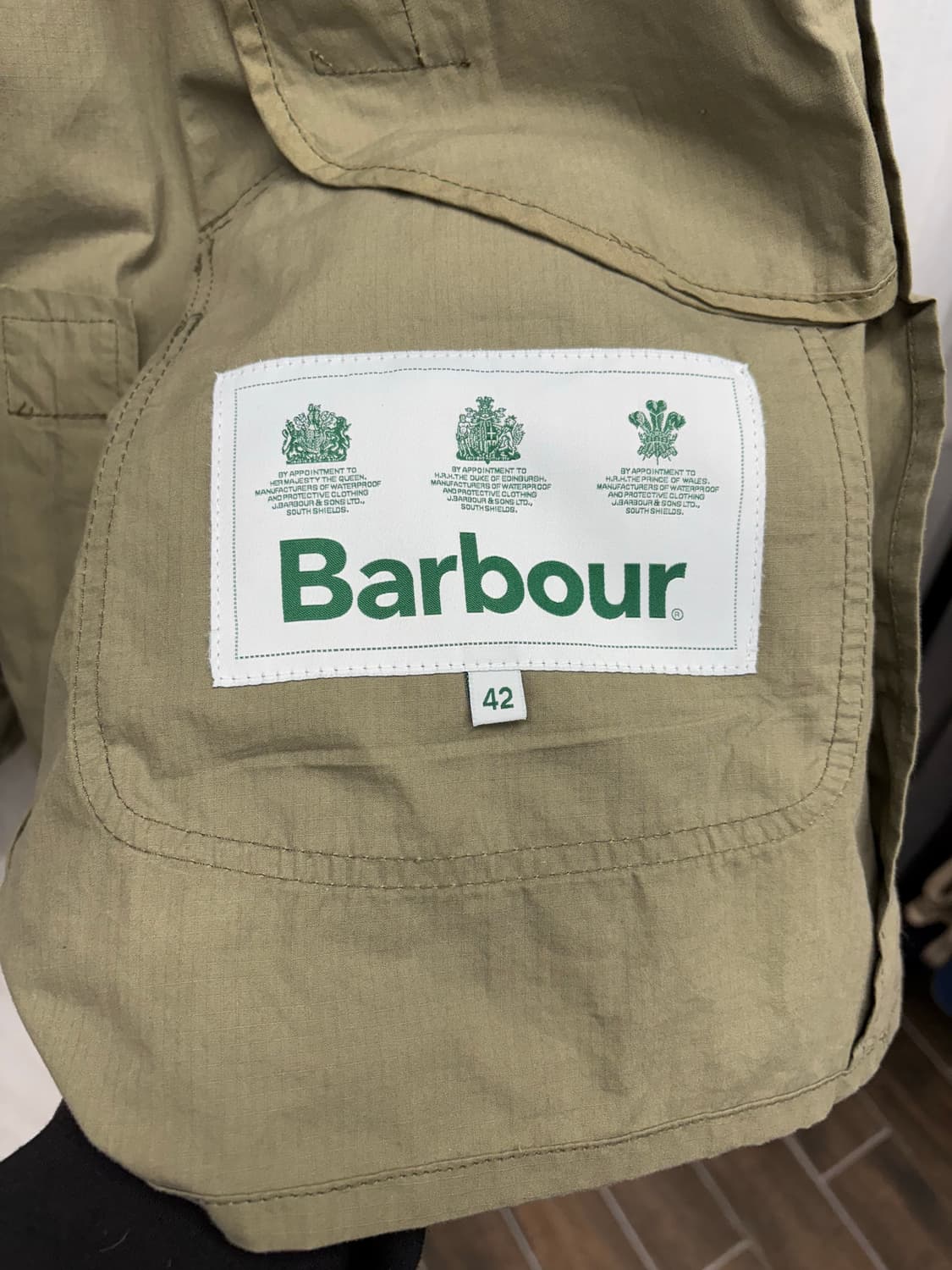 Barbour 바버 클래식 필드 자켓 상품이미지7