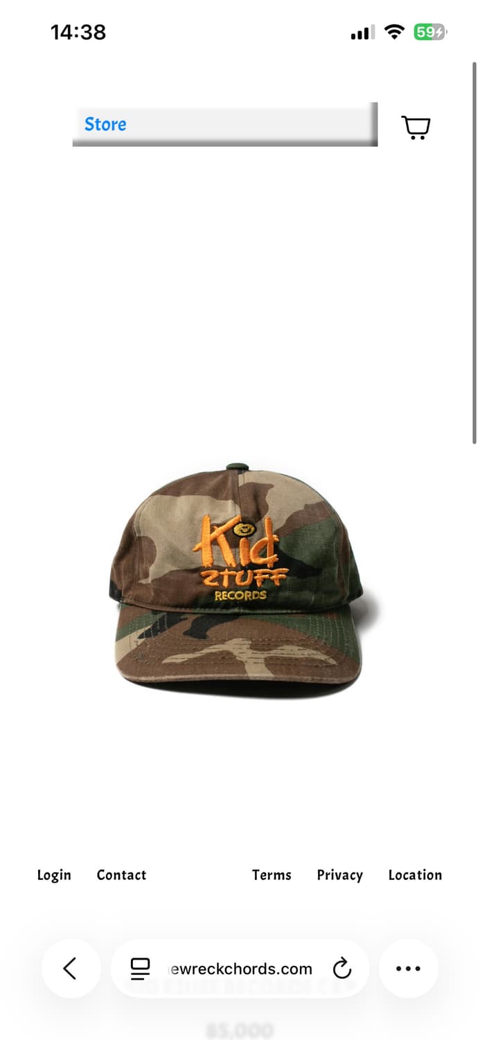 KID STUFF RECORDS CAP 상품이미지1
