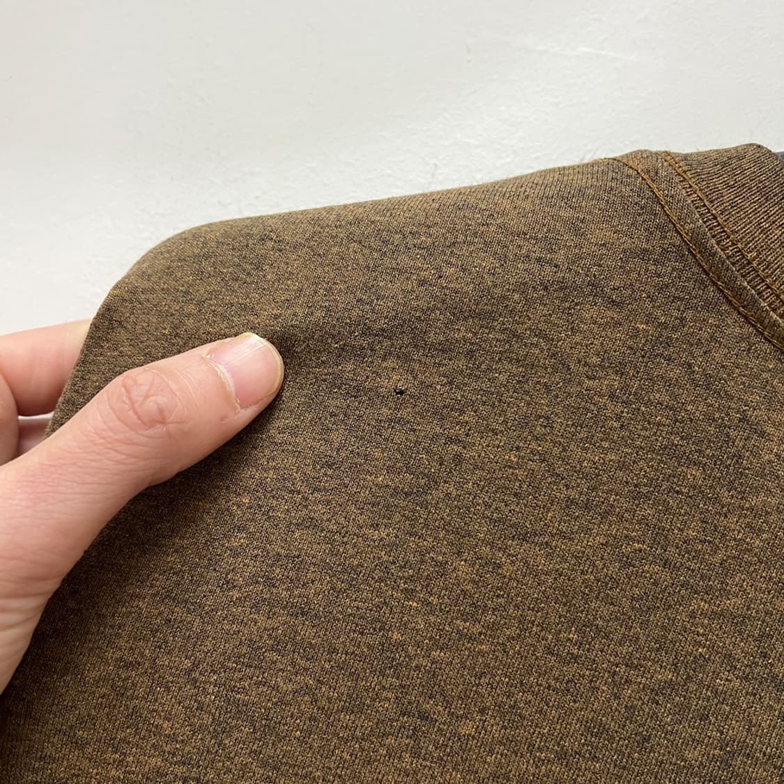 칼하트 오리지날핏 브라운 포켓 반팔티 XL 상품이미지5