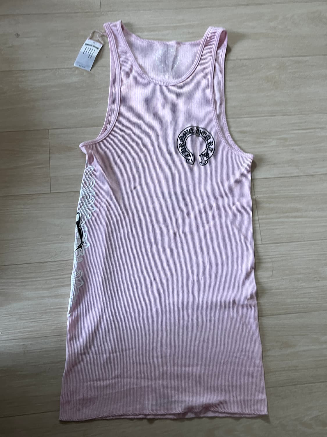 크롬하츠 데들리돌 립 아트바젤 플로라 탱크 핑크 L 상품이미지9