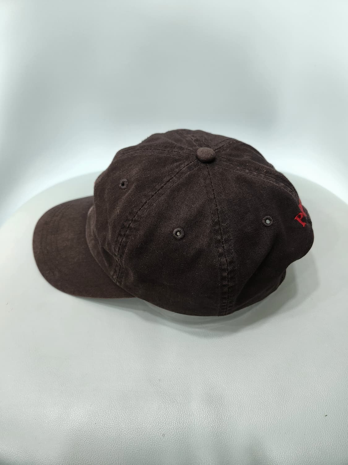 폴로랄프로렌 빈티지 블랙 볼캡 모자 상품이미지3