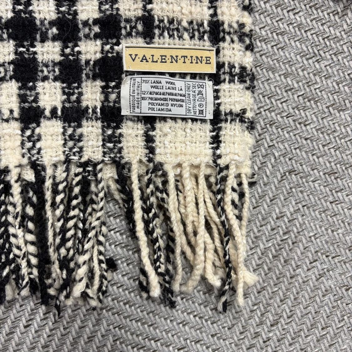 발렌타인 울 니트 머플러 v1544 상품이미지3