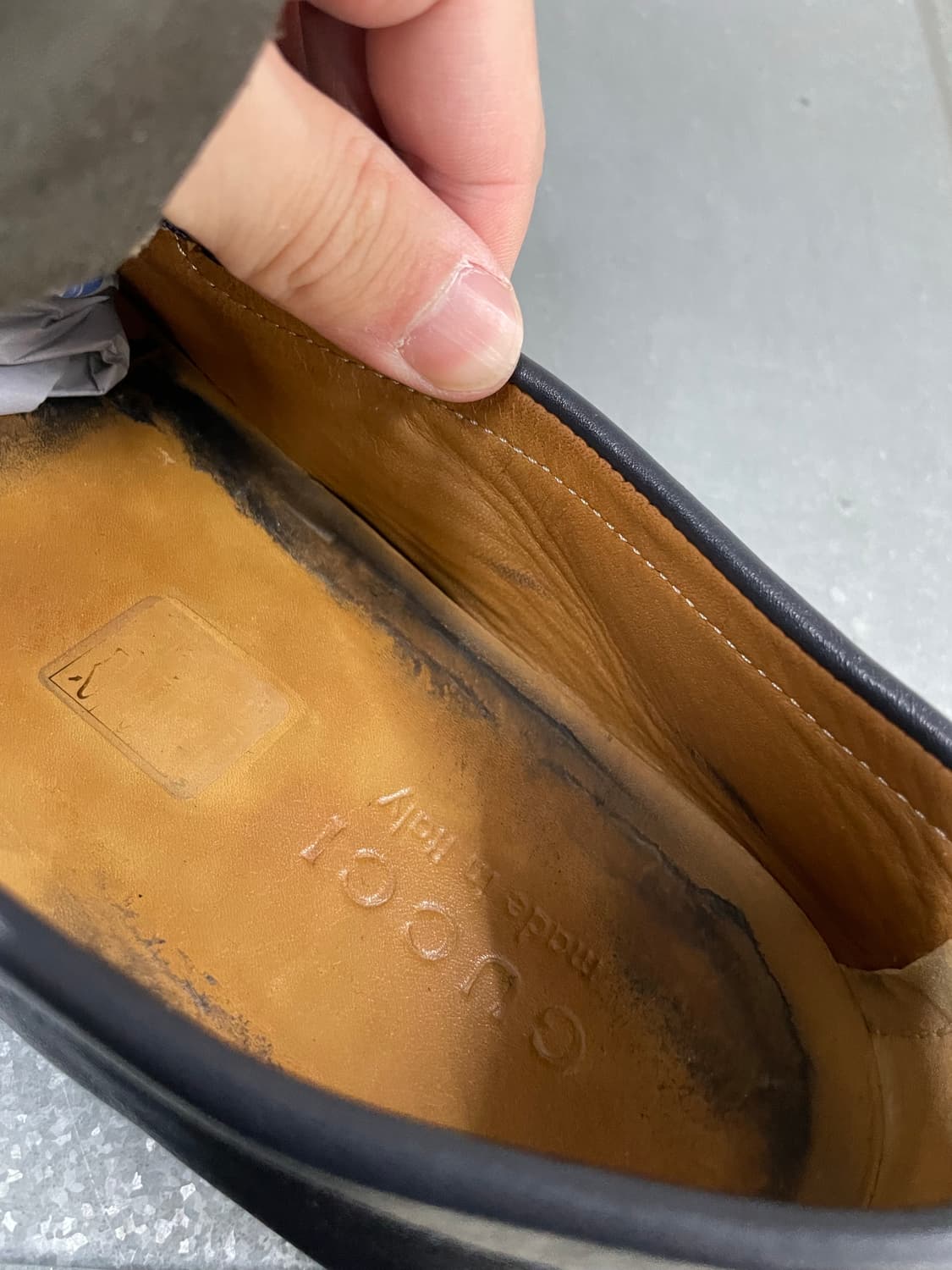 구찌 마이크로시마 로퍼 UK7 상품이미지10