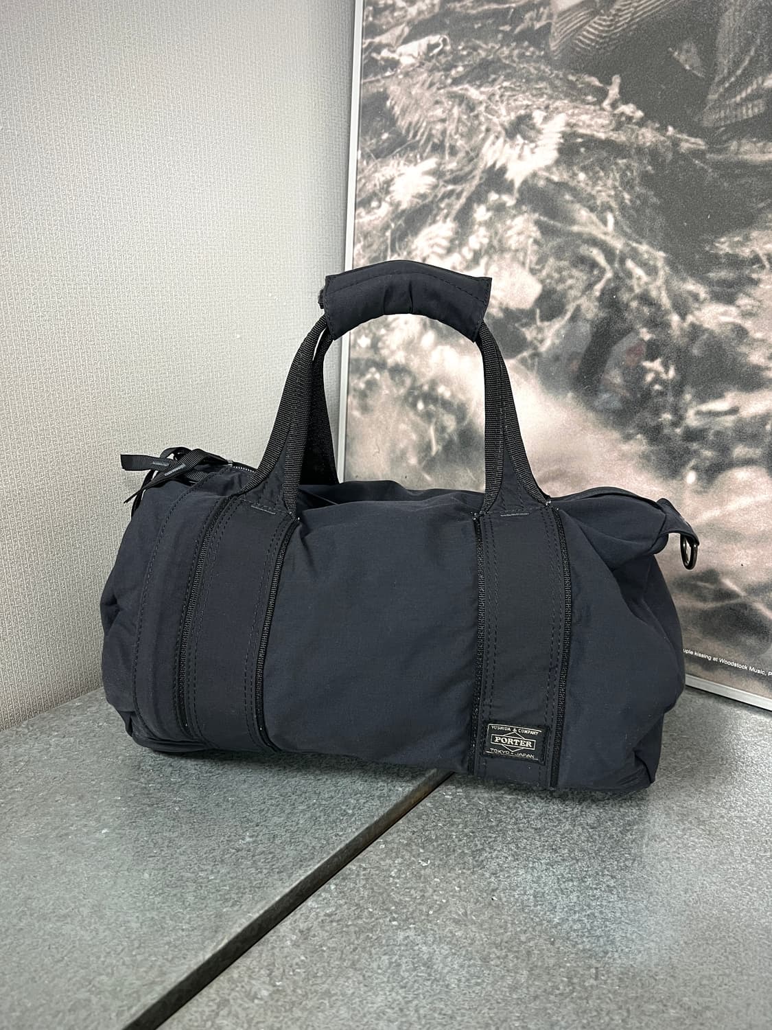 PORTER-2WAY BOSTON BAG (Black) 상품이미지1