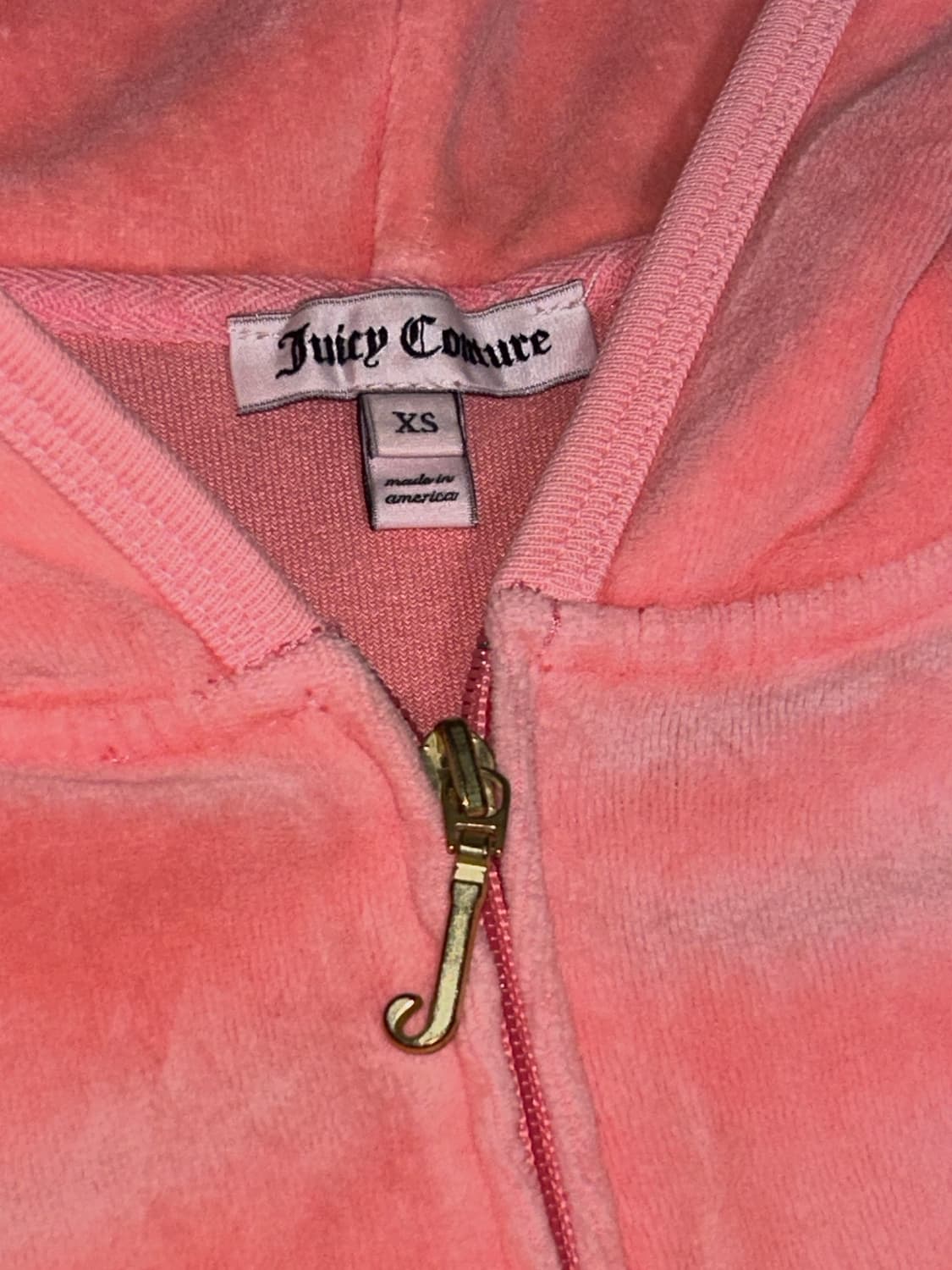 쥬시꾸뛰르 셋업 xs 핑크 hawaii 키스모아이 made in usa 상품이미지8