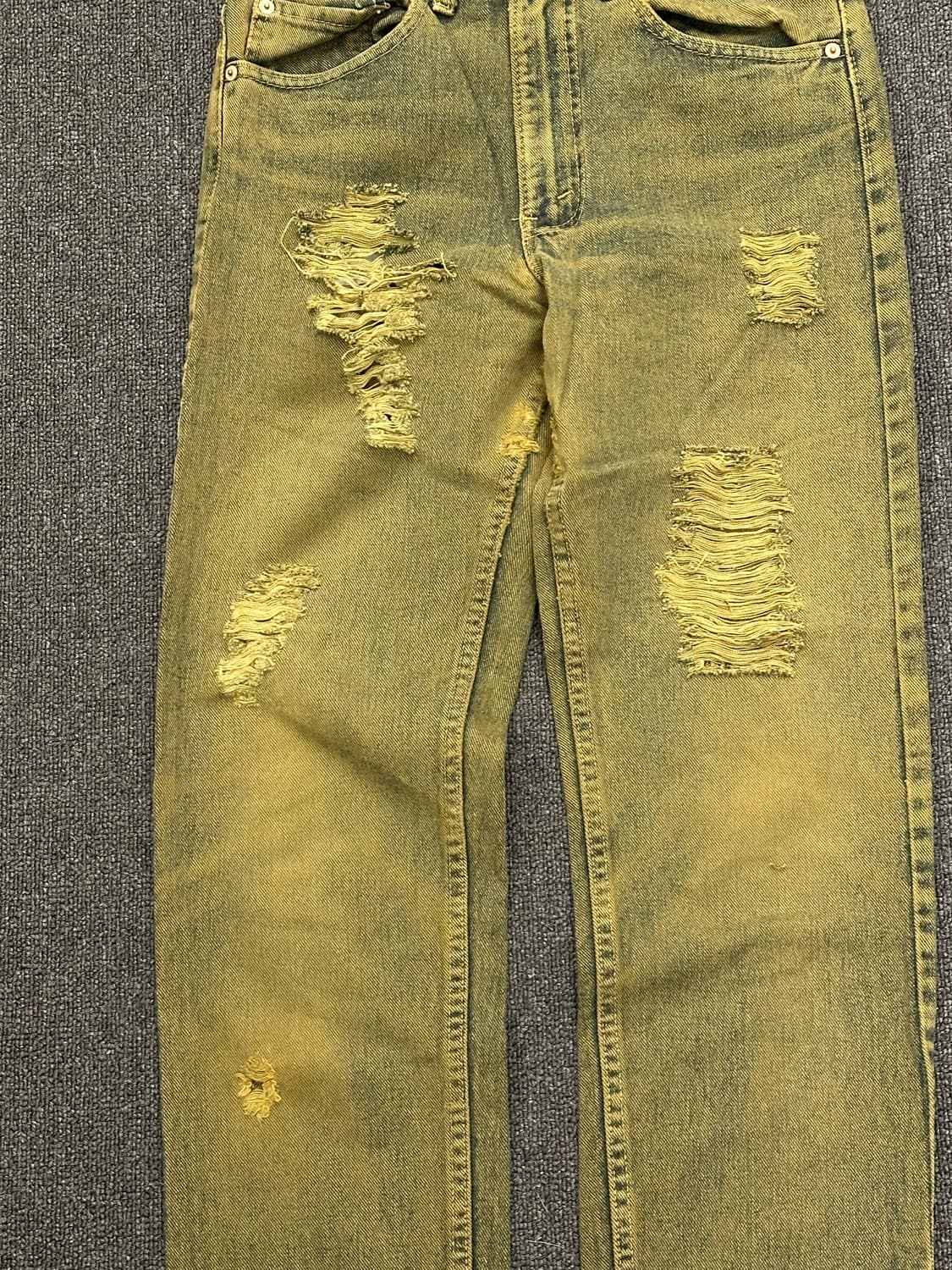 31x30)리바이스 505 옐로우 워싱 데님팬츠 상품이미지6