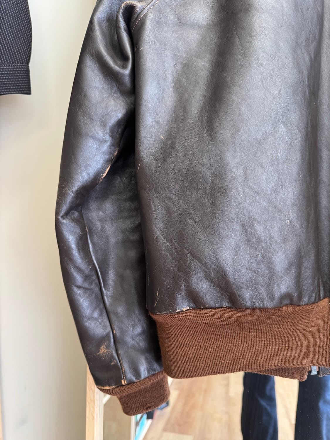 리얼 맥코이 A-2 레더 자켓 42 상품이미지8