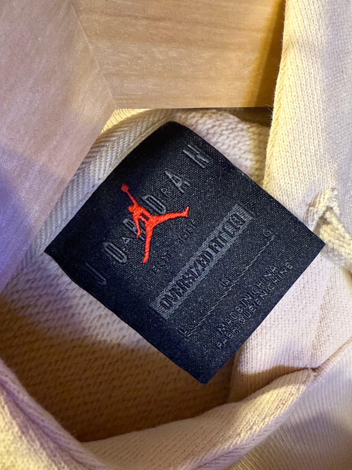 조던 크림 후드티 상품이미지2