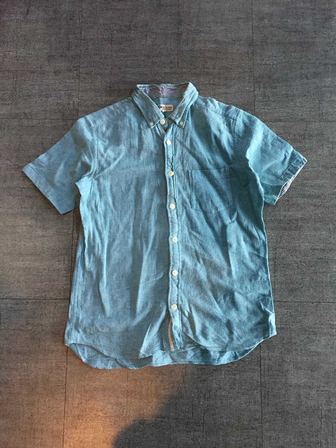 일본 Naturalstory 올드스쿨아메카지 시골너드남 레이어드반팔셔츠 상품이미지2