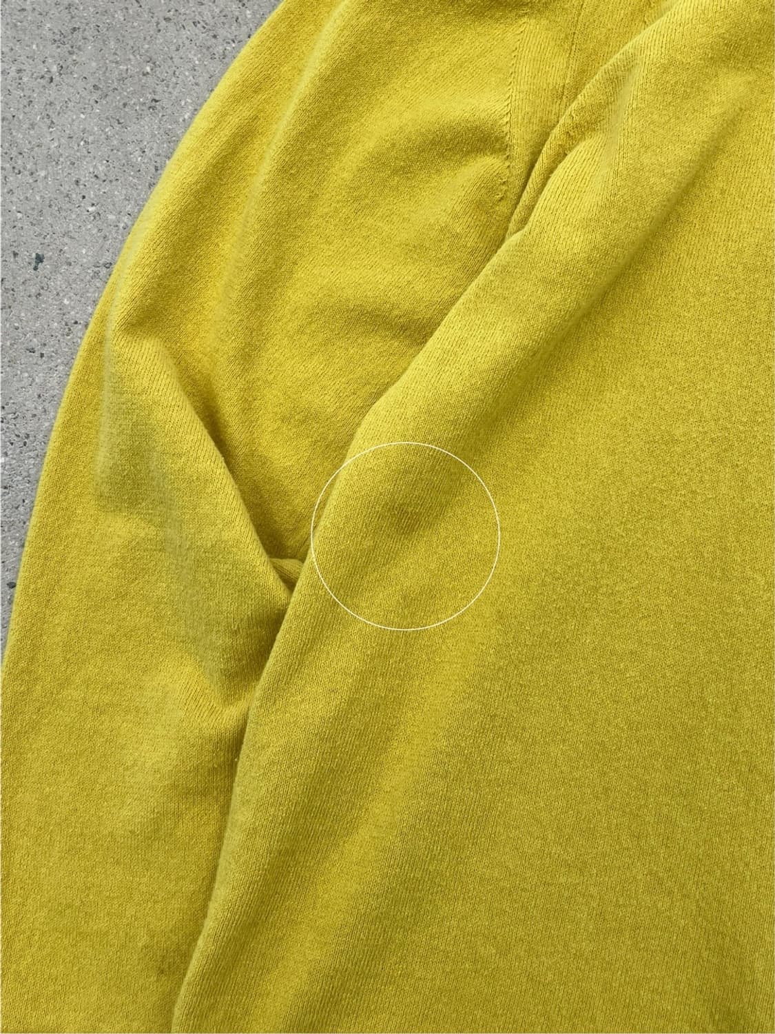 스톤아일랜드 와펜 옐로우 코튼 니트 상품이미지8